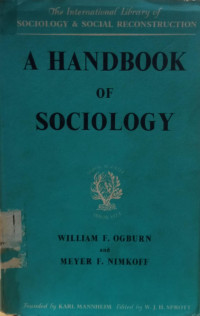 Image of A Handbook of Sociology