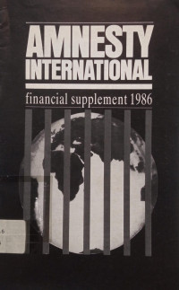 Image of Amnesty International: Financial Supplement 1986