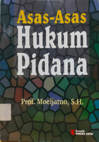 Image of Asas-Asas Hukum Pidana