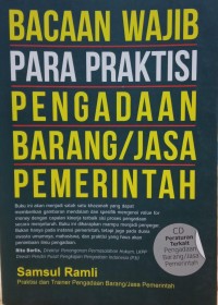 Image of Bacaan Wajib Para Praktisi Pengadaan Barang/Jasa Pemerintah