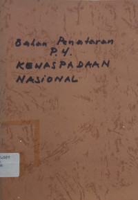 Image of Bahan Penataran P-4 Kewaspadaan Nasional