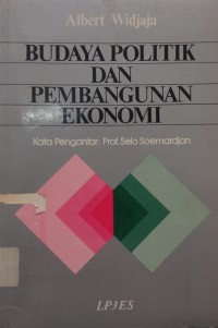 Image of Budaya Politik dan Pembangunan Ekonomi