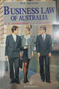 Image of Business Law Of Australia