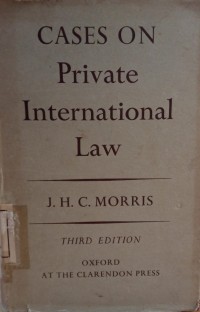 Image of Cases on Private Internasional Law