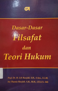 Image of Dasar-Dasar Filsafat dan Teori Hukum