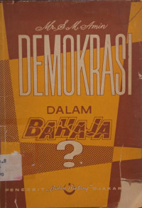Image of Demokrasi Dalam Bahaja?