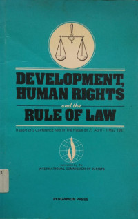 Image of Development, Human Rights and the Rule of Law
