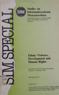 Image of Ethnic Violence, Development and Human Rights