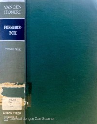 Image of Formulier-Boek