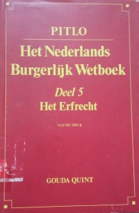 Image of Het Nederlands Burgerlijk Wetboek: Het Erfrecht