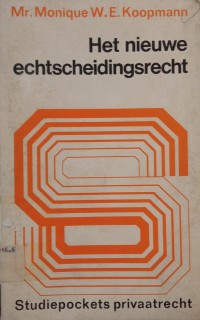 Image of Het Nieuwe Echtscheidingsrecht