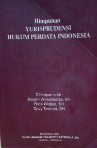 Image of Himpunan Yurisprudensi Hukum Perdata Indonesia