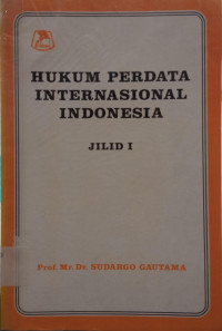 Image of Hukum Perdata Internasional Indonesia Jilid 1