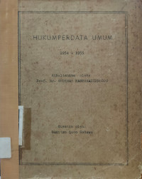Image of Hukum Perdata Umum