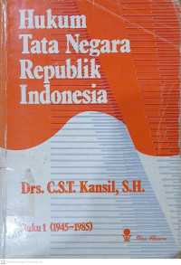 Image of Hukum Tata Negara Republik Indonesia