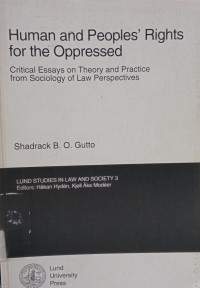 Image of Human and Peoples Rights for the Oppressed