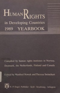Image of Human Rights in Developing Countries 1989 Yearbook