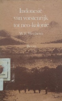 Image of Indonesië - Van Vorstenrijk Tot Neo-Kolonie