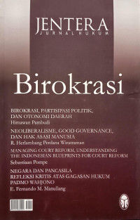 Image of Jentera (Jurnal Hukum): Birokrasi