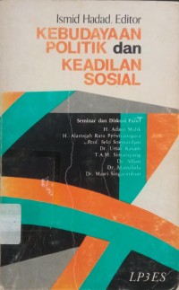 Image of Kebudayaan Politik dan Keadilan Sosial