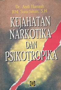 Image of Kejahatan Narkotika dan Psikotropika