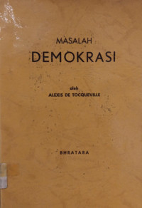 Image of Masalah Demokrasi
