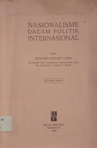 Image of Nasionalisme Dalam Politik Internasional