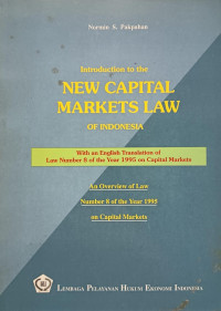 Image of New Capital Markets Law of Indonesia