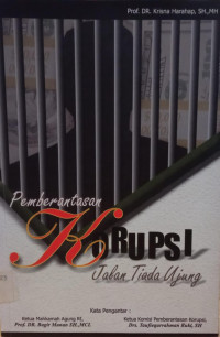 Image of Pemberantasan Korupsi: Jalan Tiada Ujung