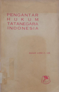 Pengantar Hukum Tata Negara Indonesia