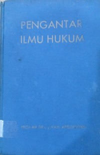 Image of Pengantar Ilmu Hukum