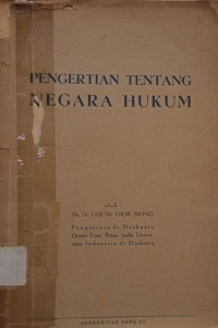 Image of Pengertian Tentang Negara Hukum