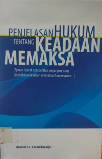 Image of Penjelasan Hukum Tentang Keadaan Memaksa
