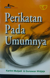 Image of Perikatan Pada Umumnya