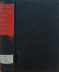 Image of Political Development in Modern Japan