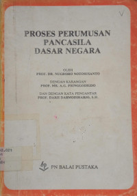 Image of Proses Perumusan Pancasila Dasar Negara