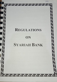 Image of Regulations on Syariah Bank