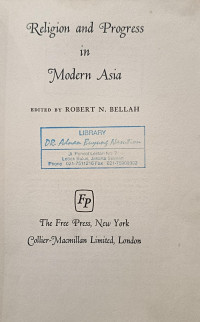 Image of Religion and Progress in Modern Asia