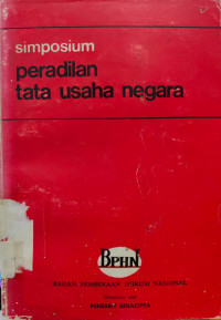 Image of Simposium Peradilan Tata Usaha Negara
