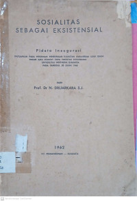 Image of Sosialitas Sebagai Eksistensial