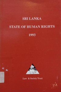 Image of Sri Lanka: State of Human Rights 1993