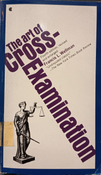 Image of The Art of Cross-Examination