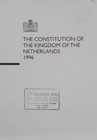 Image of The Constitution of The Kingdom of The Netherlands 1996