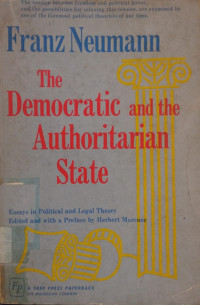 Image of The Democratic and The Authoritarian State