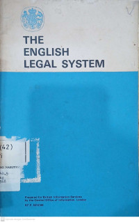 Image of The English Legal System