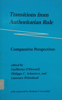 Image of Transitions From Authoritarian Rule: Comparative Perspectives