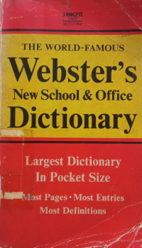 Webster's New School and Office Dictionary
