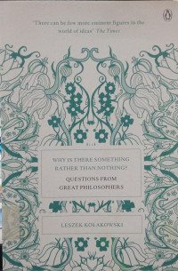Why Is There Something Rather Than Nothing?